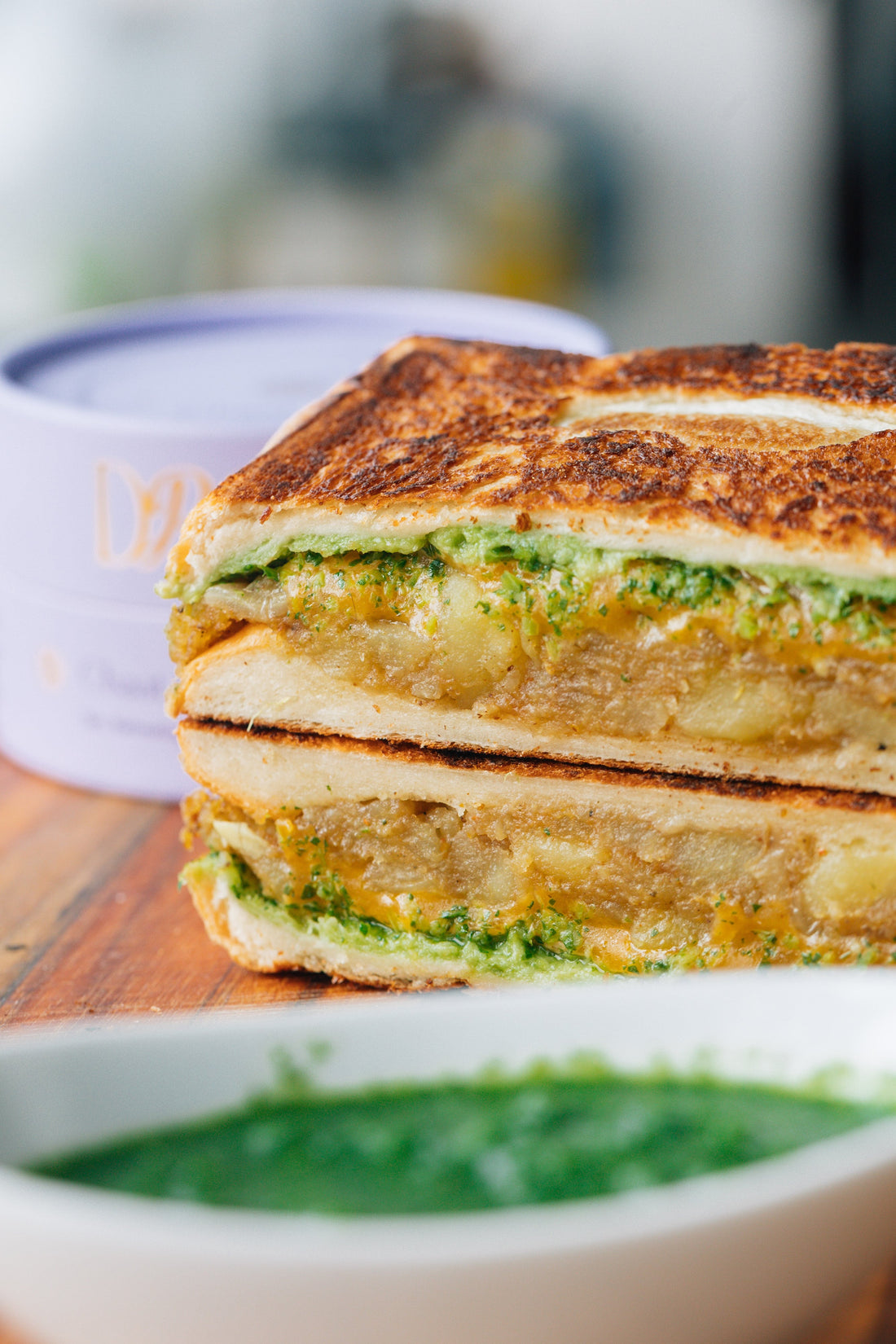 Indian-Style Grilled Cheese