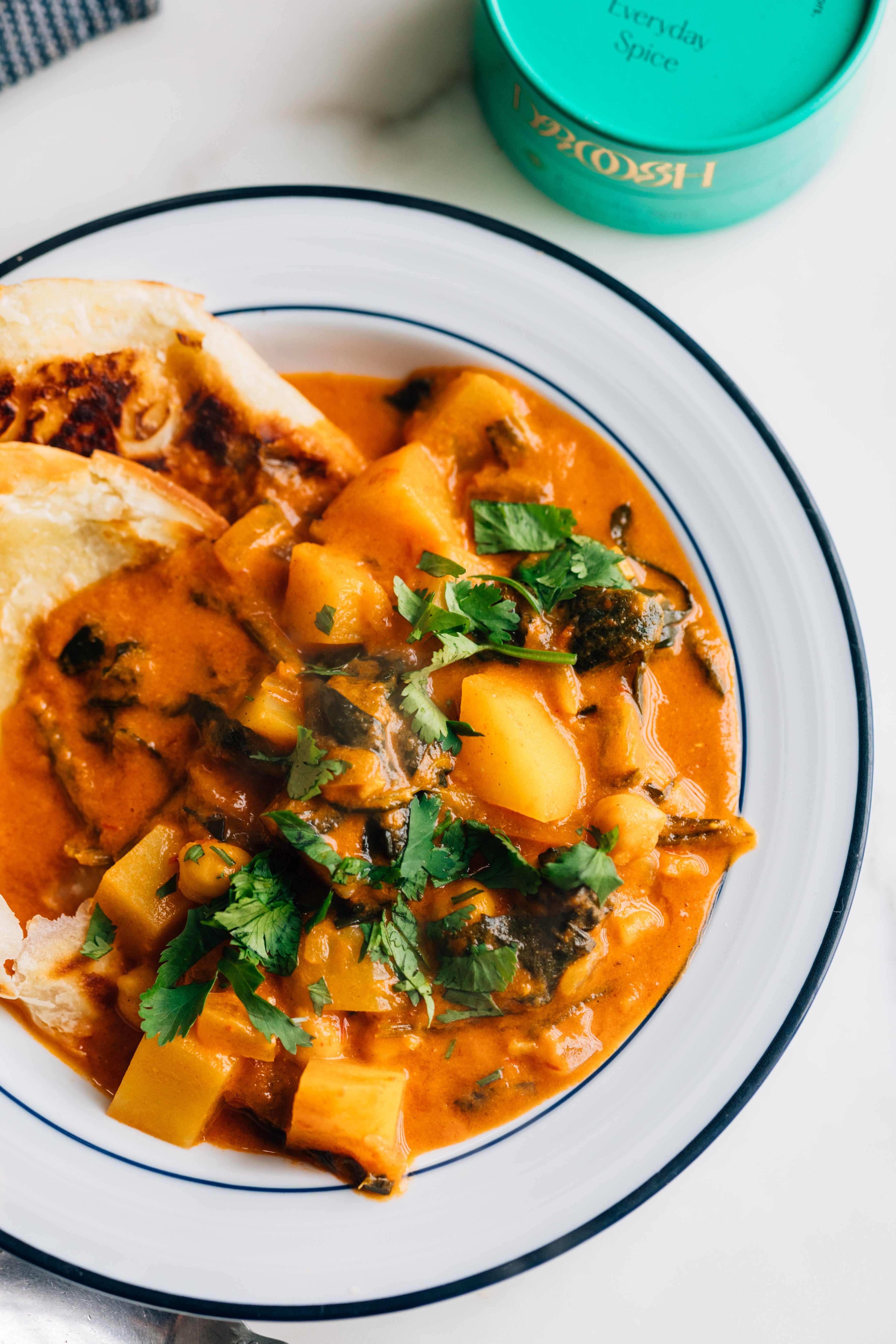 Potato & Chickpea Curry – Droosh