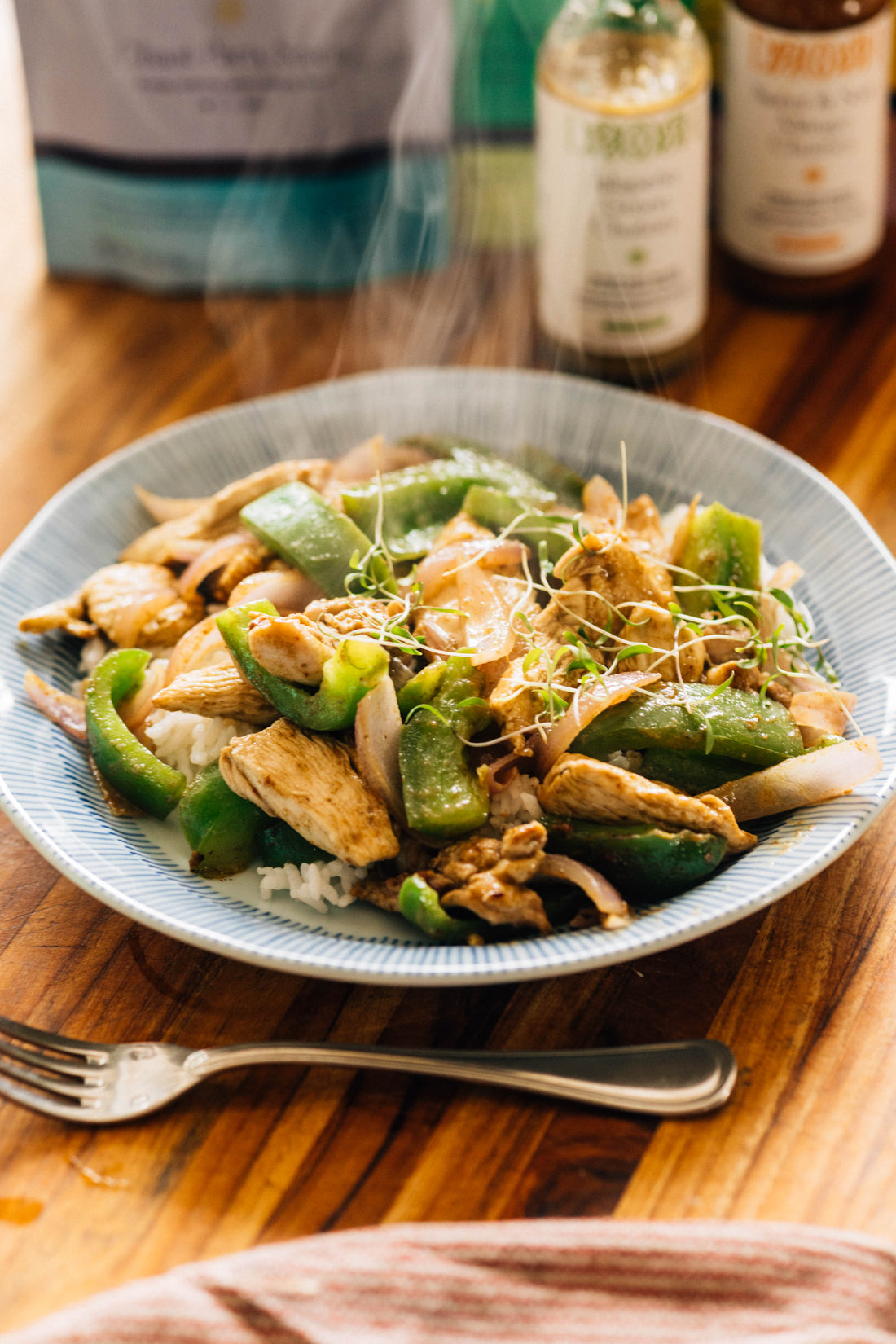 Droosh Jalapeno Green Chutney Chicken & Veggies