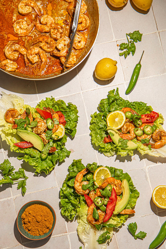 Shrimp Lettuce Wraps