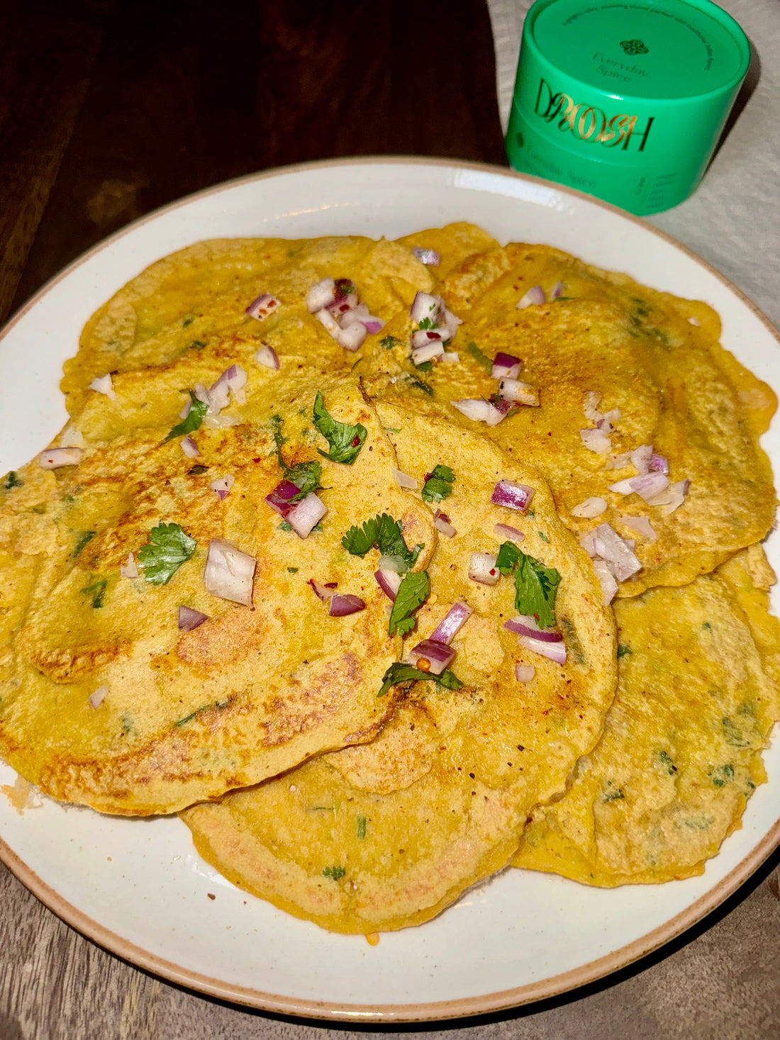 Lentil Chillas (Savory Pancakes)