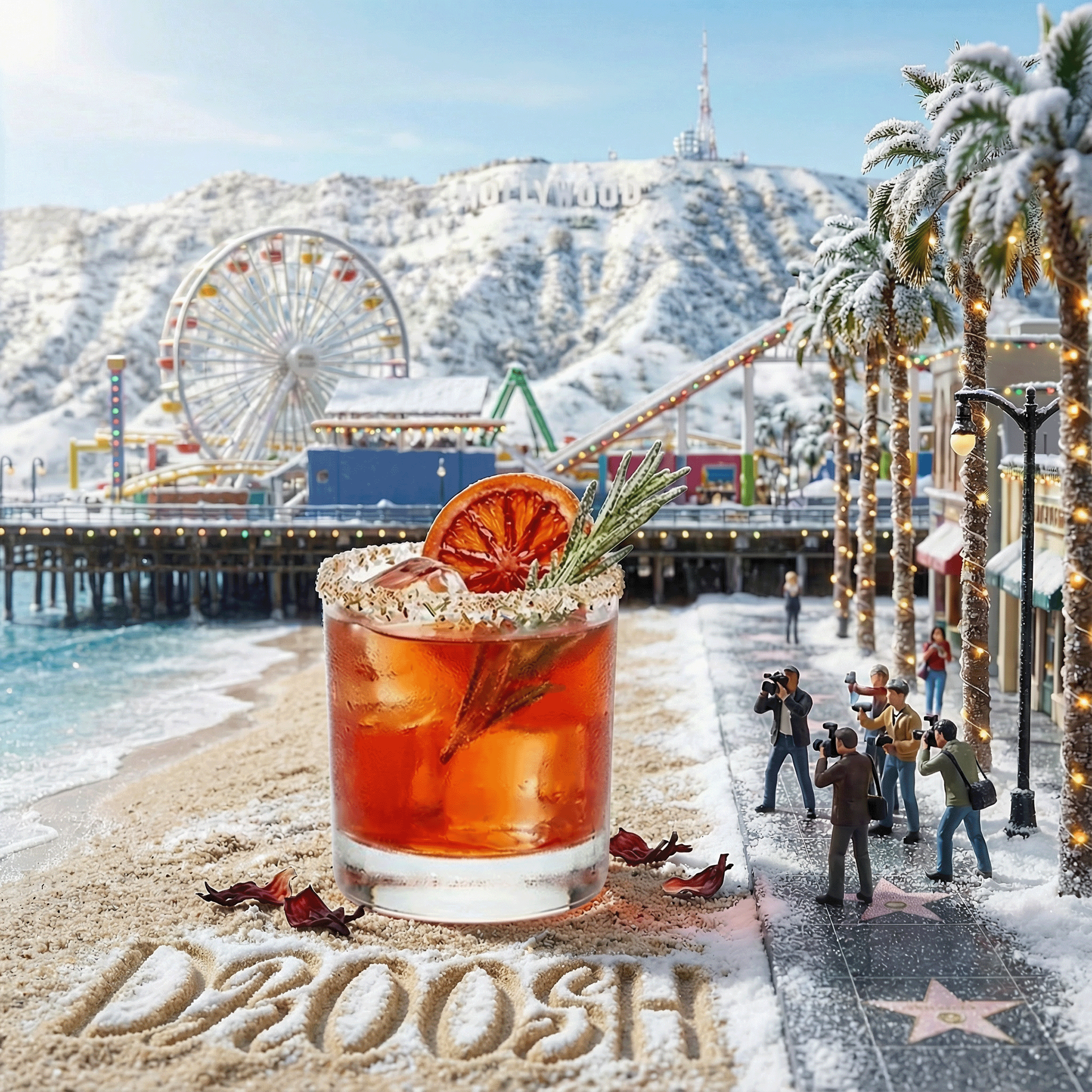 Snowy Citrus Winter Margarita – Droosh