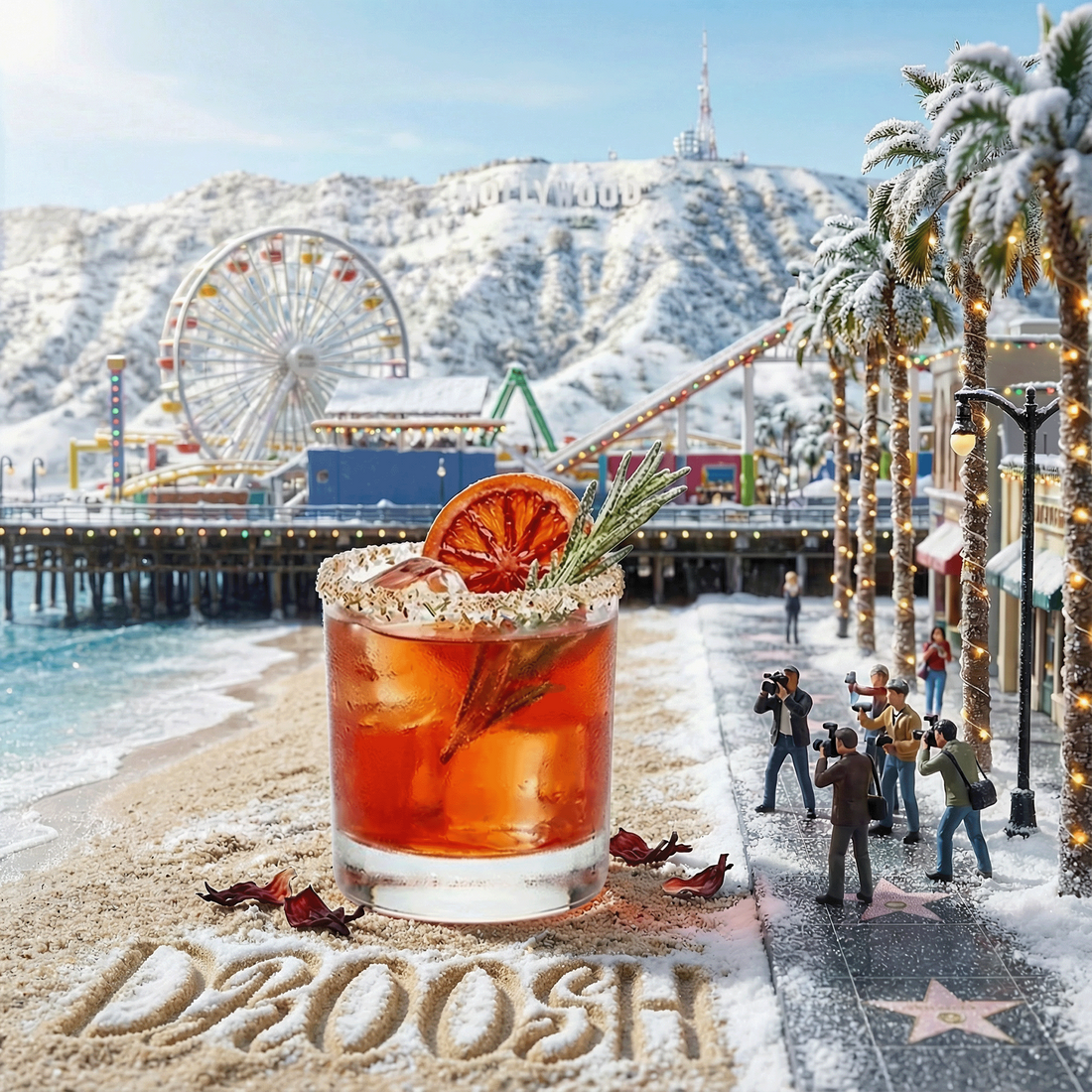 Snowy Citrus Winter Margarita