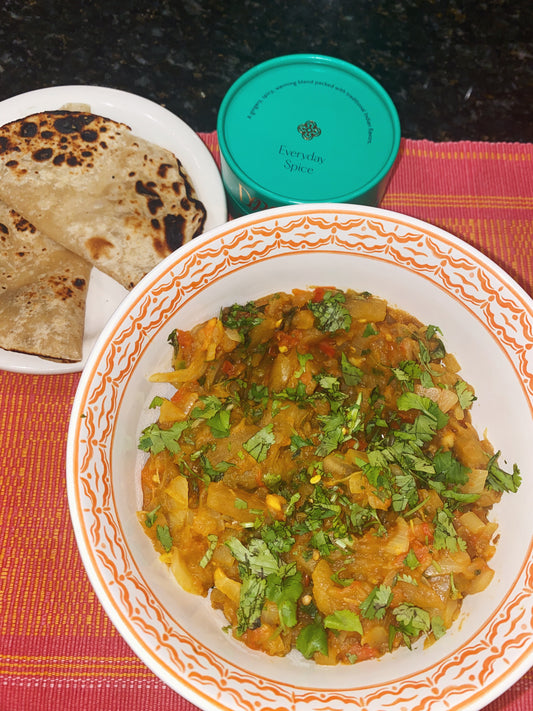 Baingan Bharta (Eggplant)